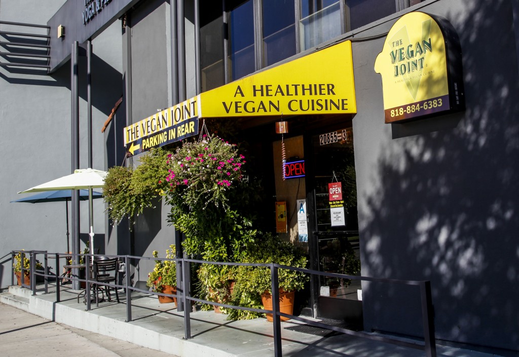 The Vegan Joint is located at the intersection of De Soto Avenue  and Ventura Boulevard in Woodland Hills, Calif. This is a 100 percent vegan eatery, with breakfast served all day. Oct. 14, 2013. Photo: Lynn Levitt