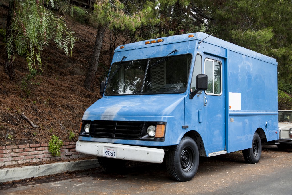 Bloomsbury Road Fashion Truck is a dream of Brigette Lessard. After seeking out boutiques Lessard realized the overhead would be to high. The big blue truck is the answer to her dream to enter the fashion world. Woodland Hills, Calif. Photo: Lynn Levitt