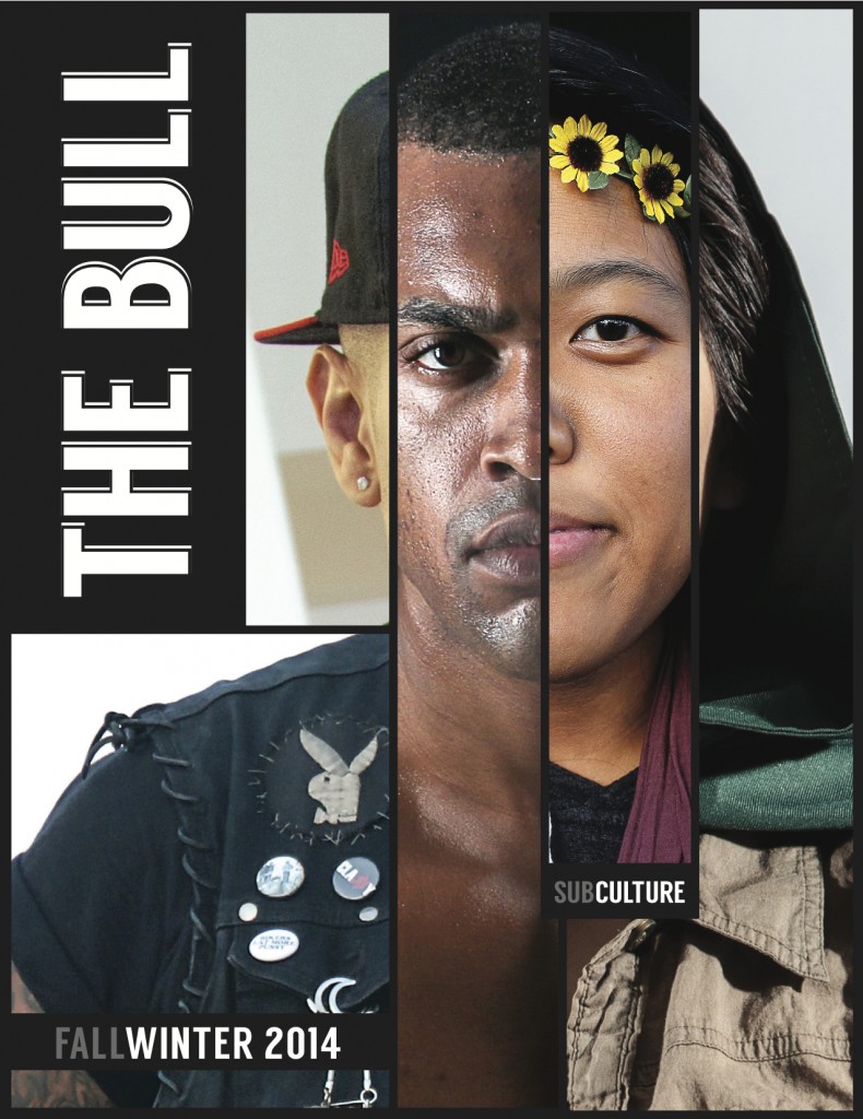 Front cover for the Fall 2014 issue: Subculture